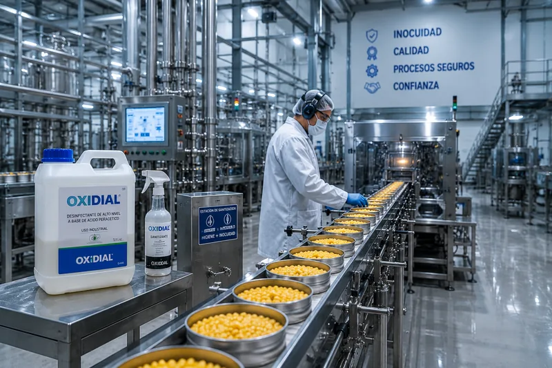 Línea de elaboración de alimentos