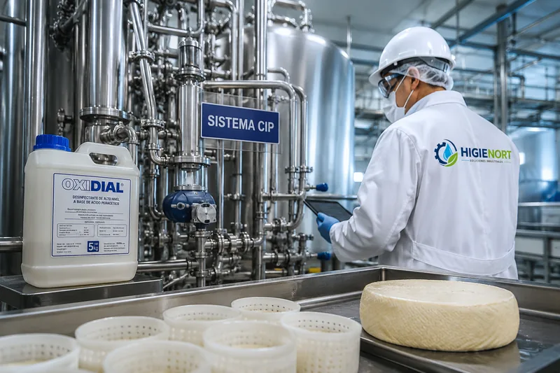 Equipos de acero inoxidable y producción láctea
