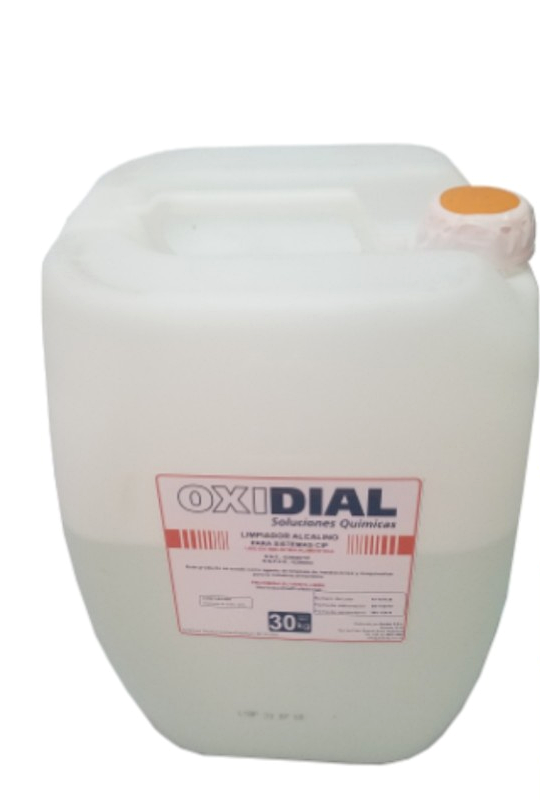 Limpiador Alcalino CIP OXIDIAL, bidón de 30 kg